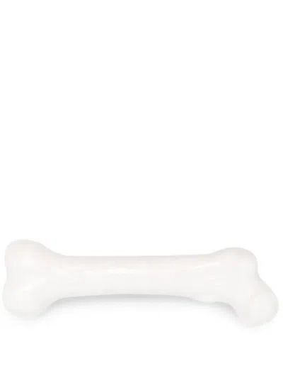 Neighborhood Palo Santo Ceramic Bone Incense Holder In White