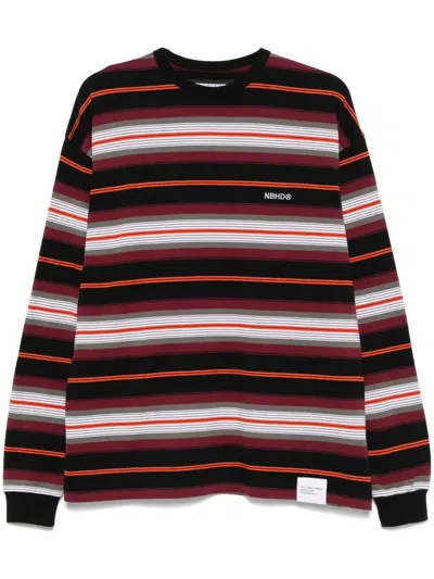 Neighborhood Border T-shirt In Black