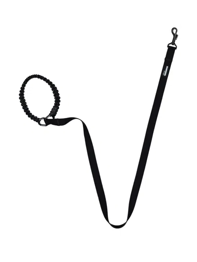 Neighborhood Braided-loop Dog Leash In Black