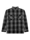 Neighborhood Check-pattern Shirt In Black