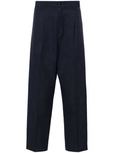 Neighborhood Straight-leg Chino Trousers In Blau