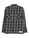 Neighborhood Clan Tartan-check Shirt In Black