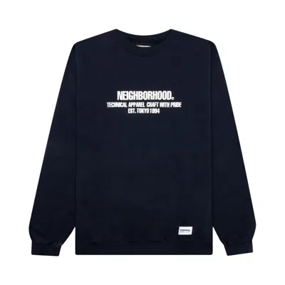 Pre-owned Neighborhood Classic Crew Sweater 'navy' | Blue | Men's Size S