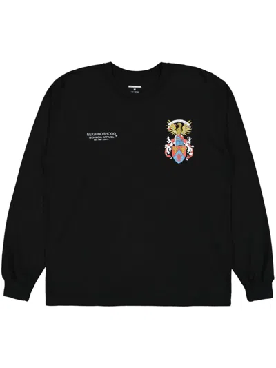 Neighborhood Coat-of-arms T-shirt In 黑色