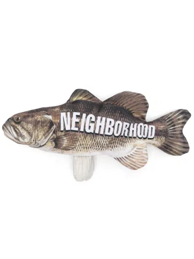 Neighborhood Dancing Fish Dog Toy In Brown