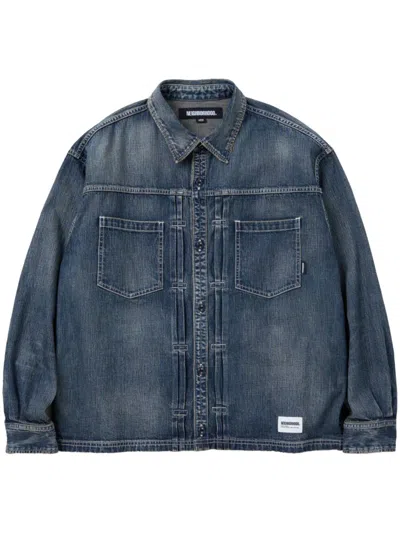 Neighborhood Denim Shirt In Blue
