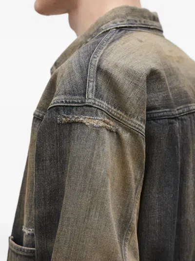Neighborhood Distressed Denim Jacket