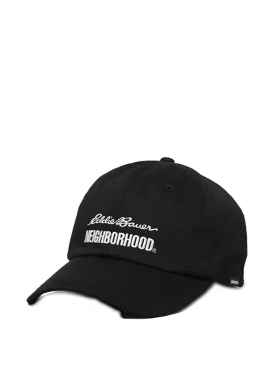 Neighborhood Embroidery Cap In Black