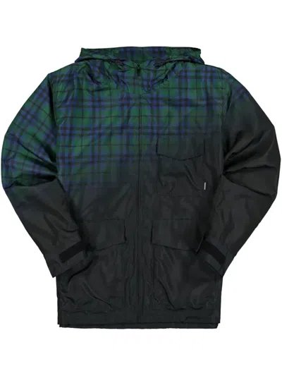 Neighborhood Faded-effect Jacket In Green