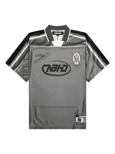 Neighborhood Game Polo Shirt In Gray