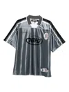 Neighborhood Gray Game Short Sleeve Polo In Multi