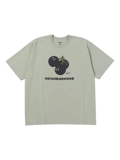 Neighborhood Graphic-print Cotton T-shirt In Gold