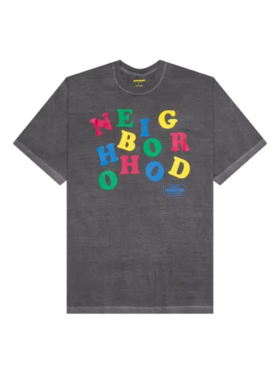 Neighborhood Graphic T-shirt In Gray