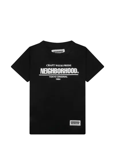 Neighborhood Kids' Graphic-print T-shirt In Black