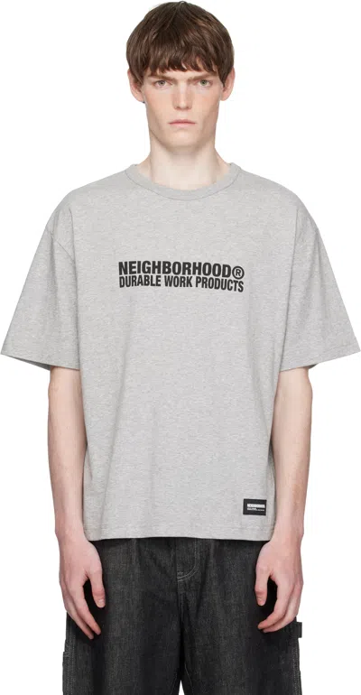 Neighborhood グレー Sheltech クルーネックtシャツ In Gray