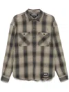 Neighborhood Savage Block Shirt In Neutrals