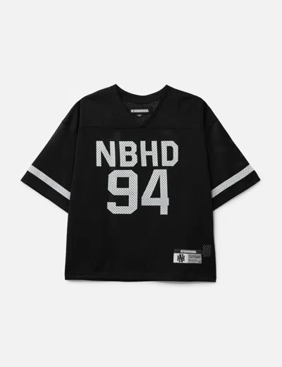 Neighborhood Hockey V-neck Short Sleeve In Black