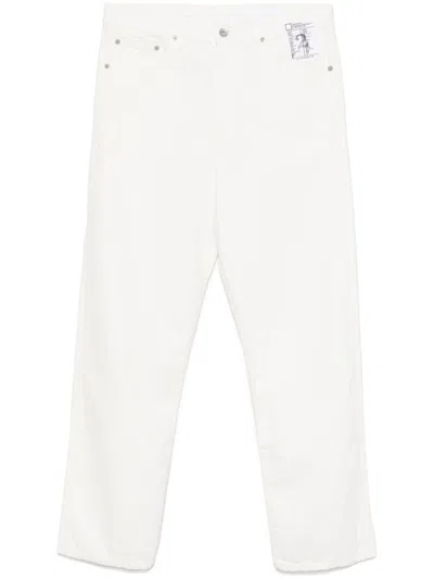 Neighborhood Tapered Trousers In White