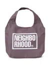 Neighborhood Id Cotton Tote Bag In Gray