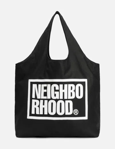 Neighborhood Id Tote Bag-l In Black