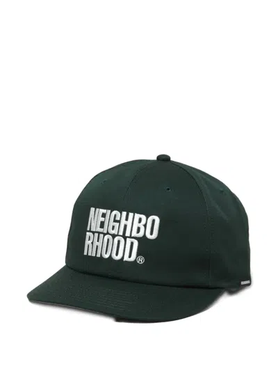 Neighborhood Logo Baseball Cap In Green