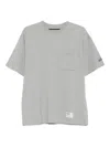 Neighborhood Logo-patch T-shirt In Gray