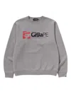 Neighborhood Logo-print Sweatshirt In Gray