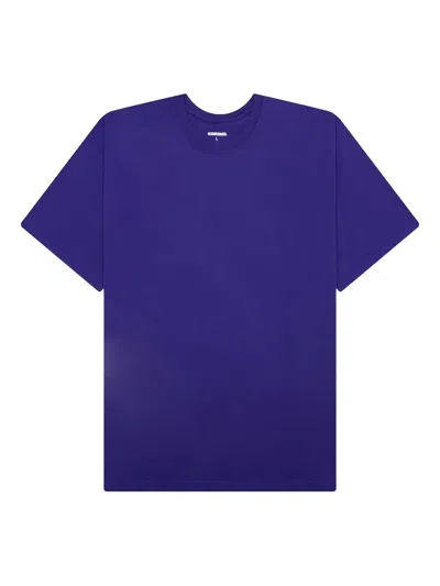 Neighborhood Logo-print T-shirt In Blue