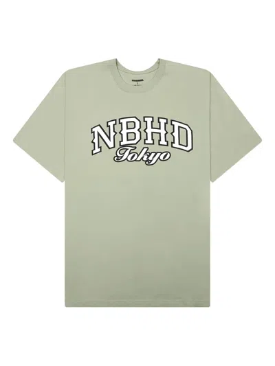 Neighborhood Logo-print T-shirt In Green
