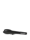 Neighborhood Logo-print Tongs In Black