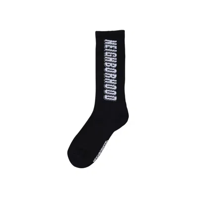 Pre-owned Neighborhood Logo Socks 'black' | Men's Size Onesize