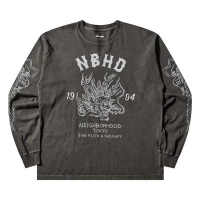 Pre-owned Neighborhood Long-sleeve 14 Tee 'black' | Men's Size Xxl