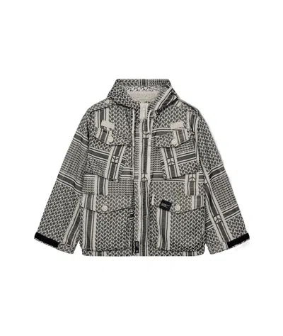 Neighborhood Long Sleeve Jacket In Gray