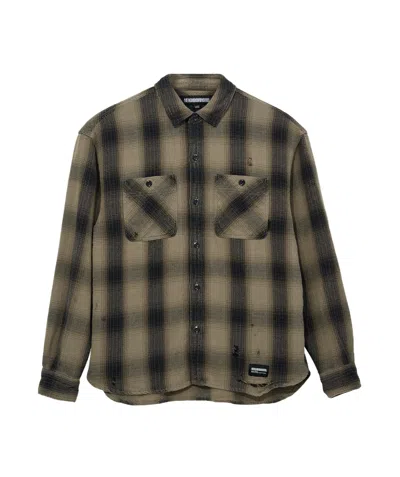 Neighborhood Long-sleeved Shirt In Black