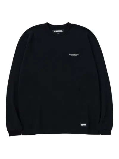 Neighborhood Long-sleeves T-shirt In Black