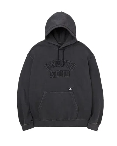 Pre-owned Neighborhood Men's  X Undefeated Hooded Sweatshirt In Black