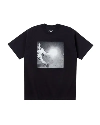 Pre-owned Neighborhood Men's  X Undefeated Peace Short Sleeve Tee Shirt In Black