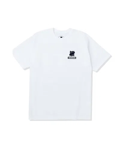 Pre-owned Neighborhood Men's  X Undefeated Someday Short Sleeve Tee Shirt In White