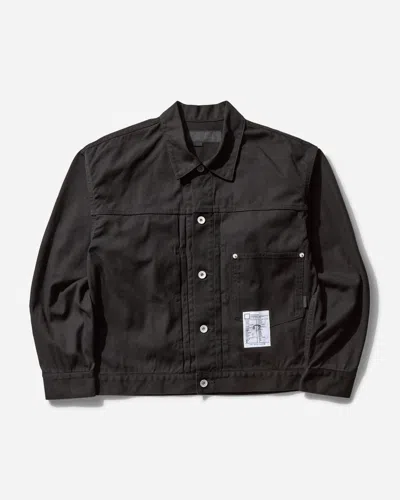 Neighborhood Men S Bw Type-1 Jacket In Black