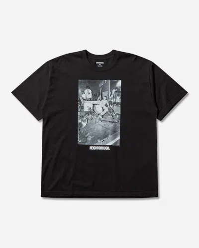 Neighborhood Men S Charles Peterson Ss-3 T-shirt In Black