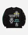 Neighborhood Men S Ls-17 Longsleeve T-shirt In Black