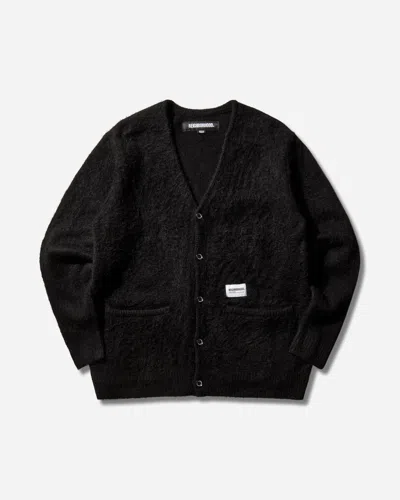Neighborhood Men S Mohair Cardigan In Black