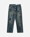 Neighborhood Men S Savage Denim Dp Basic Pants Indigo In Blue