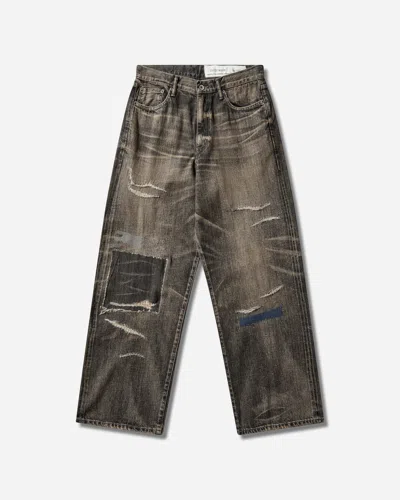 Neighborhood Men S Savage Denim Dp Wide Pants In Black