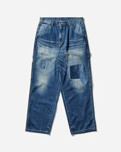 Neighborhood Men S Savage Lw Denim Painter Pants Indigo