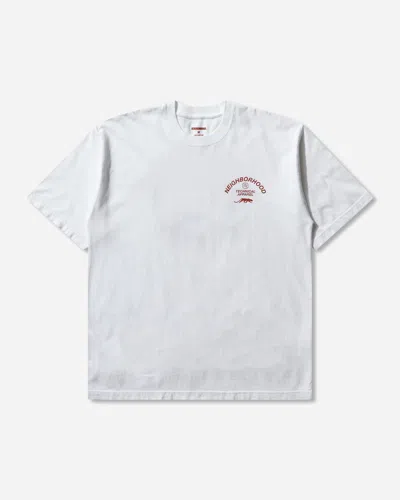 Neighborhood Men S Ss-6 T-shirt In White