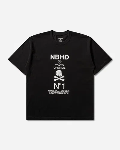 Neighborhood Men S Ss-8 T-shirt In Black