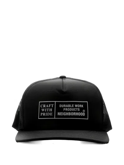 Neighborhood Mesh Cap In Black