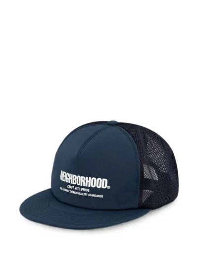 Neighborhood Mesh Cap In Blue