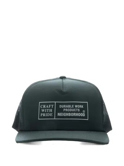 Neighborhood Mesh Cap In Green